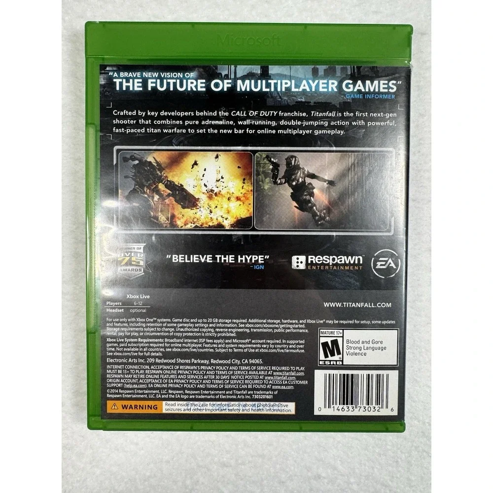 N/A product titanfall